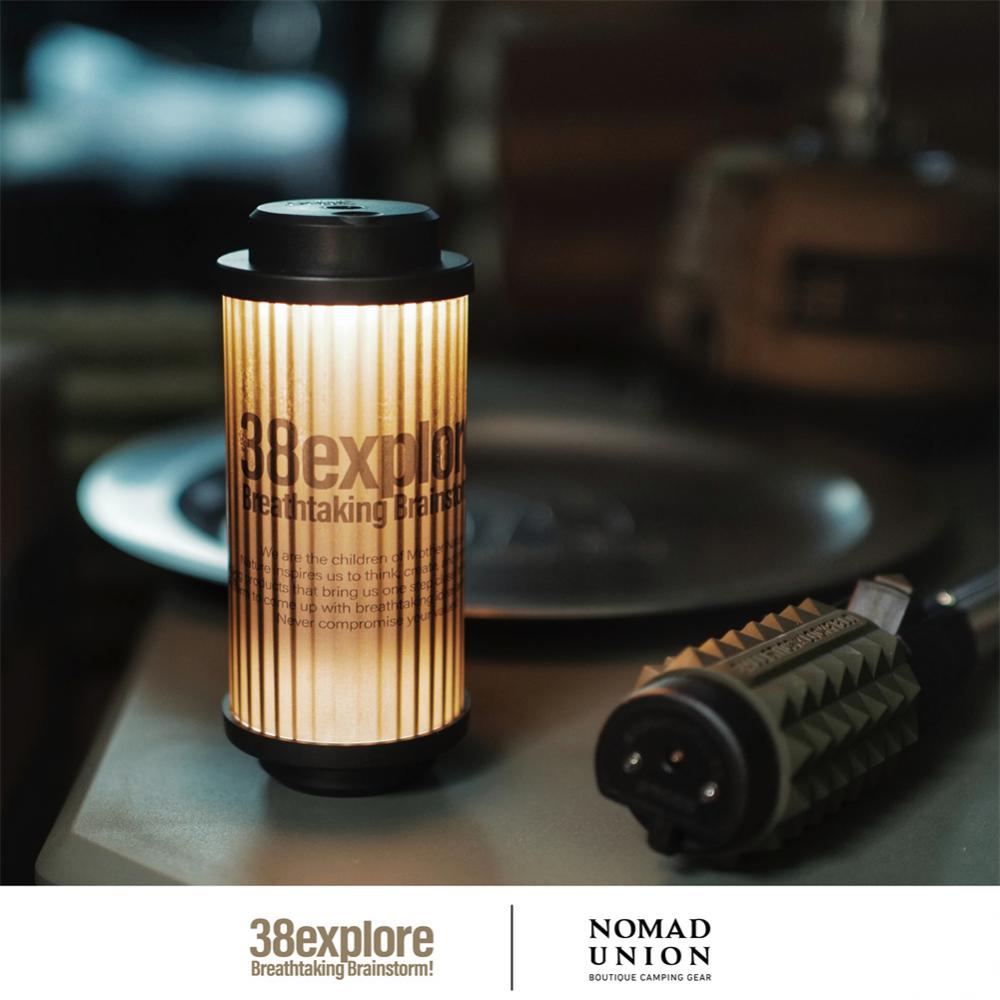 Mini Vintage Metal Hanging Lanterns 3000mAh Battery Warm Light Led Camp Lantern Rechargeable Lightweight Tent Light For Outdoor