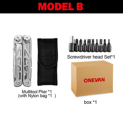 30 IN 1 Multitool Plier Cable Wire Cutter Folding Plier Outdoor Camping Multitool Pocket Mini Portable Folding Pliers