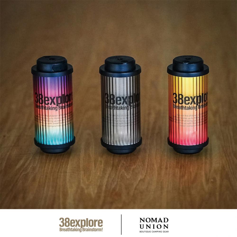 Mini Vintage Metal Hanging Lanterns 3000mAh Battery Warm Light Led Camp Lantern Rechargeable Lightweight Tent Light For Outdoor