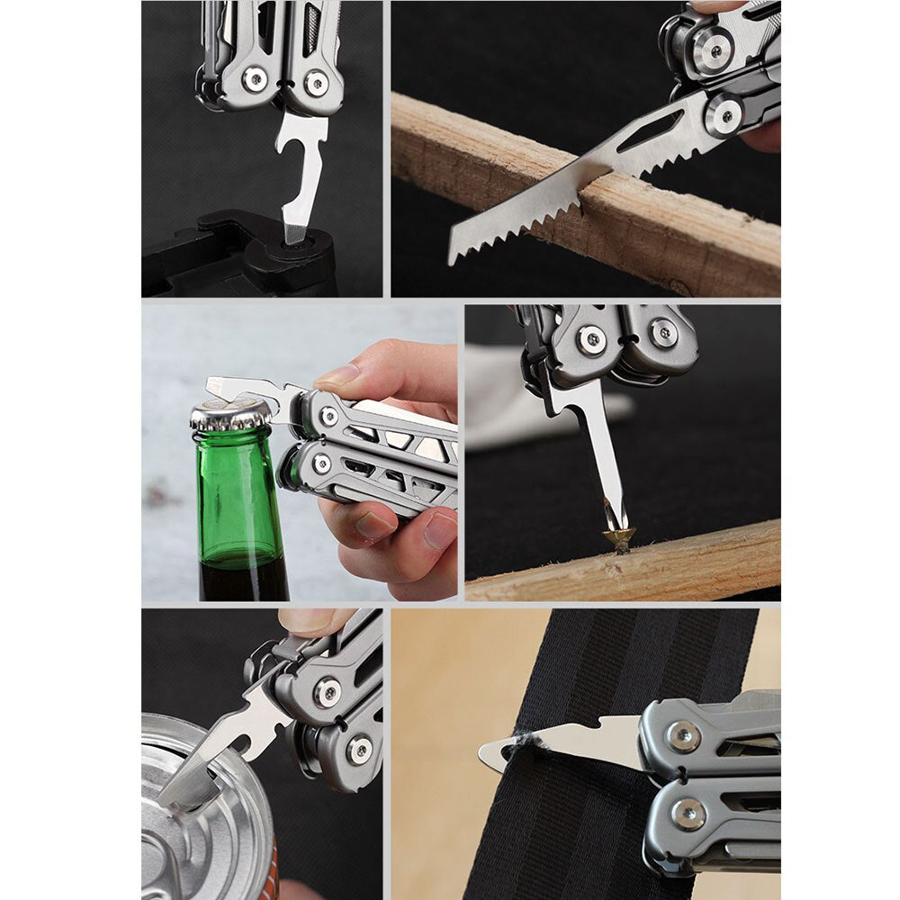 30 IN 1 Multitool Plier Cable Wire Cutter Folding Plier Outdoor Camping Multitool Pocket Mini Portable Folding Pliers