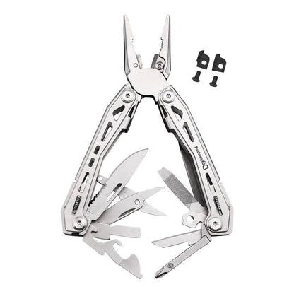 Daicamping DL3 Portable Folding Knife Cutter Multitool Mini Multifunctional 3cr13 Tools Outdoors Camping Multi-Tool Clip Pliers