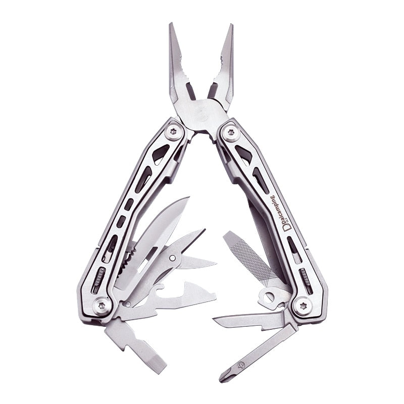 Daicamping DL3 Portable Folding Knife Cutter Multitool Mini Multifunctional 3cr13 Tools Outdoors Camping Multi-Tool Clip Pliers