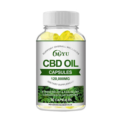 CBD OIL Is Rich In Omega-3/6/9 Fish Oil,improves Bad Mood,bone and Joint Health,relieves Stress,improves Memory and Intelligence