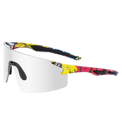 Cycling Glasses Men Women Bicycle Glasses 1 Lens Photochromic MTB Road Bike Eyewear Outdoor Sports Sunglasses gafas ciclismo