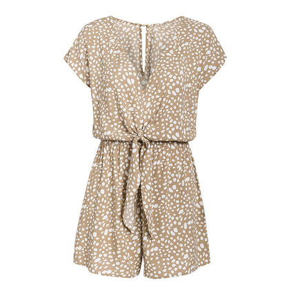 Bow Short Sleeve Dress