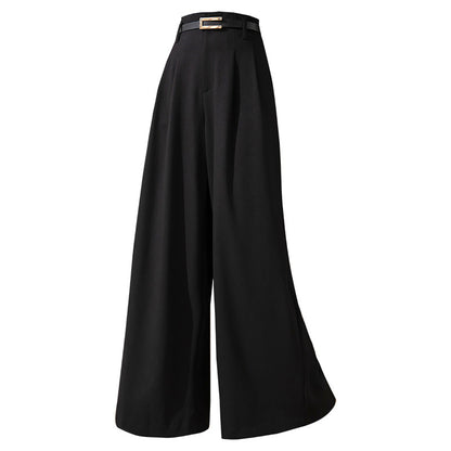 Women's Spring New High Waist Wide Leg Pants