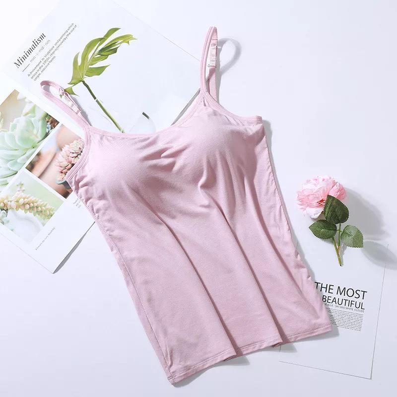 Cami hemd met ingebouwde BH | 1+2 GRATIS
