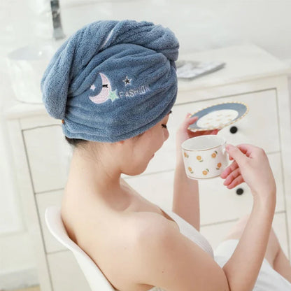 Toalla para el cabello de secado fácil™ | Ahorra tiempo con el secado del cabello.