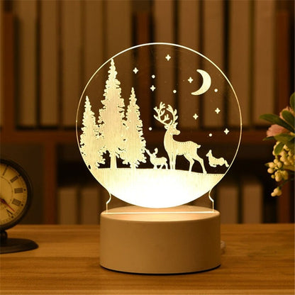 3D Kerst Illusie Lamp