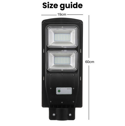 60W Solar Straat Licht met hoge helderheid 6000 Lumen