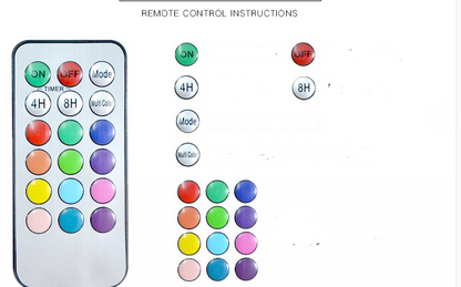 Hollow pattern swing 18 key remote control timing on yellow light colorful LED electronic candle wedding special candle