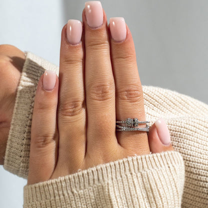 Voor mijn Dochter "Love & Protect" Fidget Ring