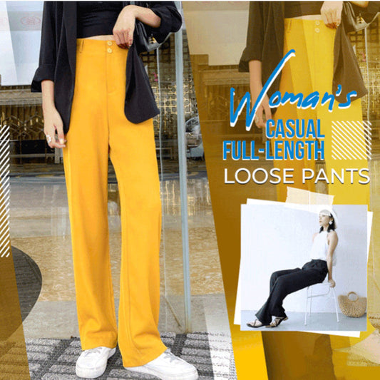 Hoge Taille Losse Pantalon