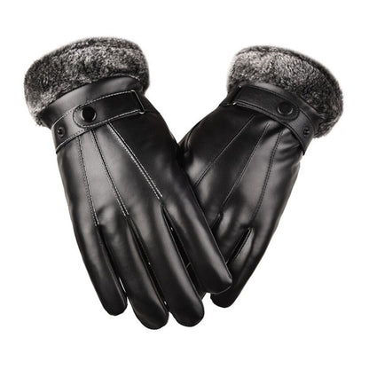 Rosela Casual™ | Leren Wind- en Waterdichte Handschoenen