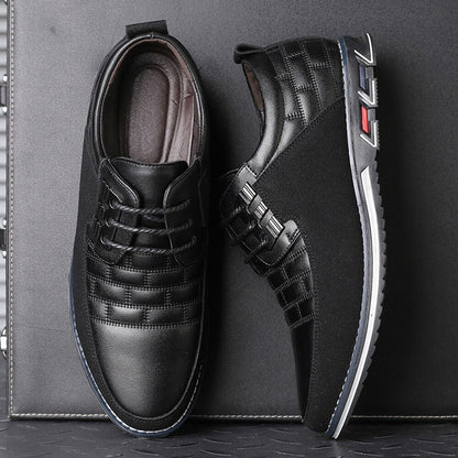 Leren Oxfords Heren Schoenen™ Comfortabel & Geschikt voor de herfst/winter