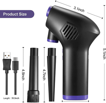Portable Keyboard Cleaner™ | Draadloze lucht-stofblazer