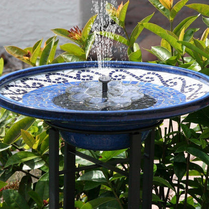Waterfontein op Zonne-Energie™ | Werkt ook in de Herfst & Winter