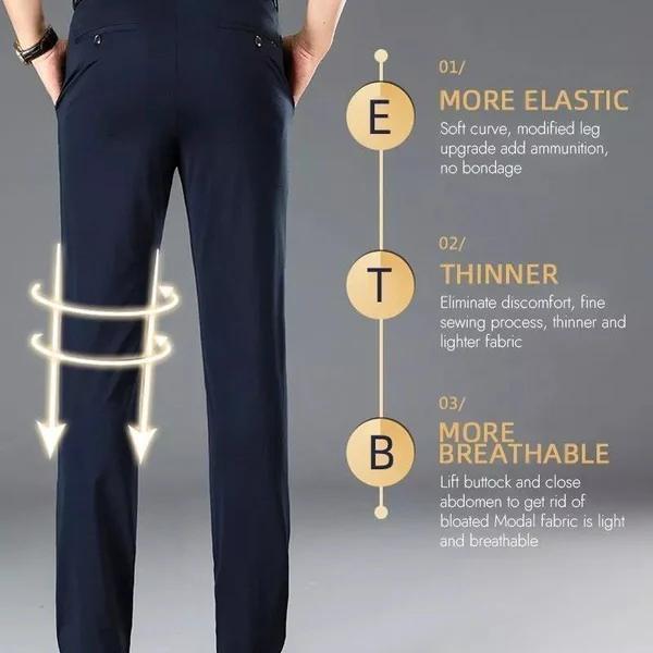 Anti-kreuk Super Stretch Herenbroek | 1+1 GRATIS