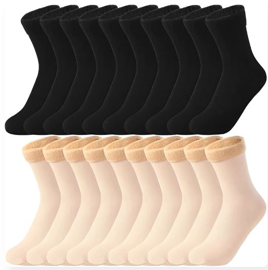 SleekFit™ Winter Fluwelen Sokken