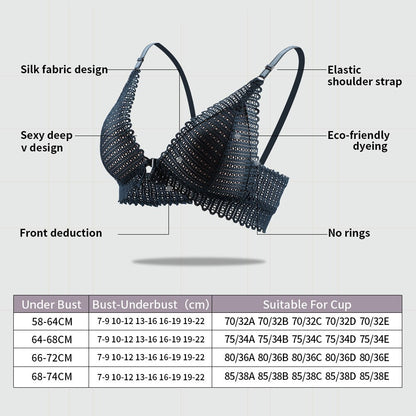 Beugelloze Front Gesp Beha | 1+2 GRATIS