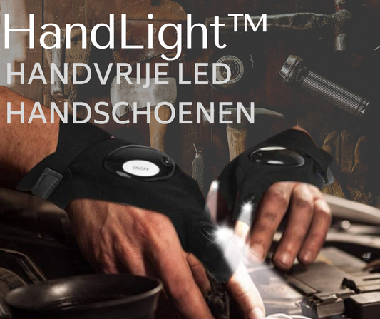 HandLight™ LED Gloves - Both hands free during your Activities 