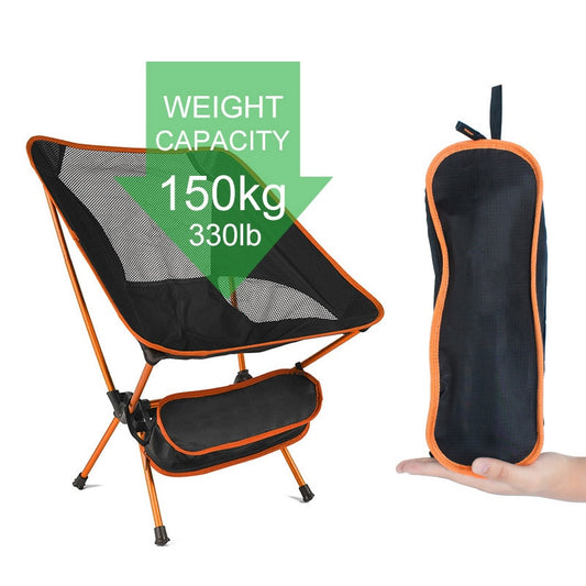 Portable Camping Beach Chair Lightweight Folding Fishing Outdoor camping Outdoor Ultra Light Picnic Seat Fishing Tools Chair