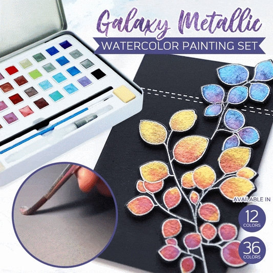 Galaxy Metallic Schilder Set