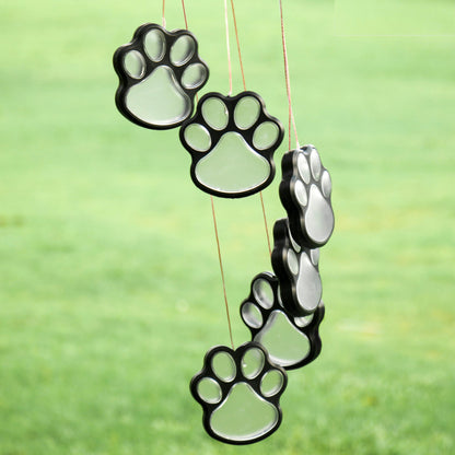Paw Print Chimes™ | Schattige Zonnewind Chimes voor hondenliefhebbers