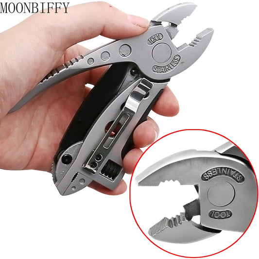 Hand Tools Practical Pliers Mini Pliers Hand Tools Hand Tool Screwdriver Mini Portable Stainless Multitool Knife Pliers Outdoor