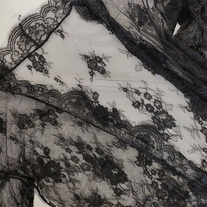 See-Through Kanten Kimono