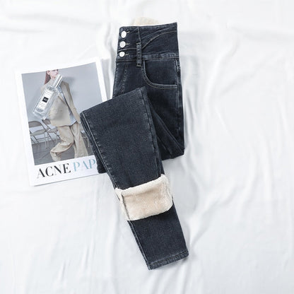 Thermo Velvet Fleece Jeans