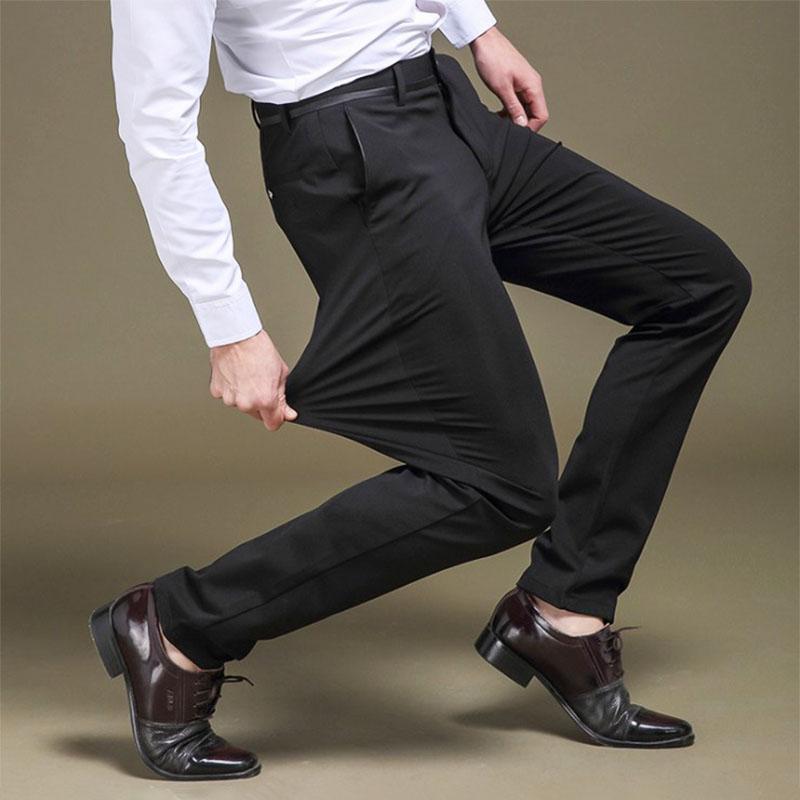 Anti-kreuk Super Stretch Herenbroek | 1+1 GRATIS