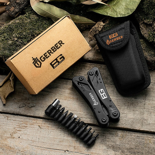 Multifunction Stainless Steel Multi-tool Pocket Knife Pliers Folding Pliers Mini Portable Fold Outdoor Multipurpose Repair Tools