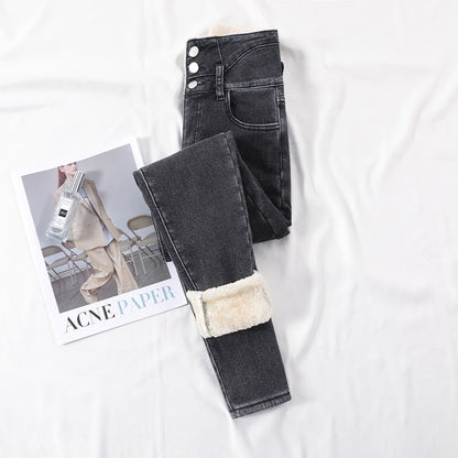 Thermo Velvet Fleece Jeans