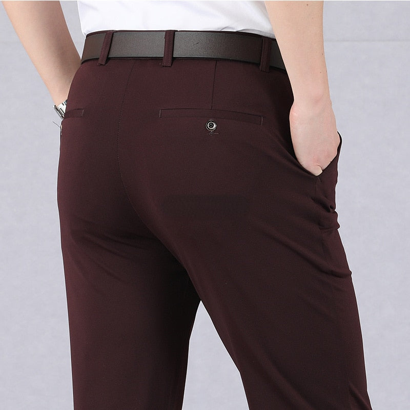 Anti-kreuk Super Stretch Herenbroek | 1+1 GRATIS