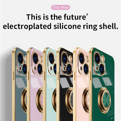 Luxe iPhone Pop-Socket Hoesje