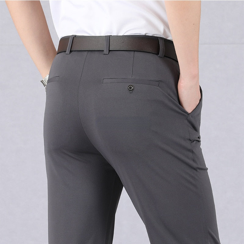 Anti-kreuk Super Stretch Herenbroek | 1+1 GRATIS