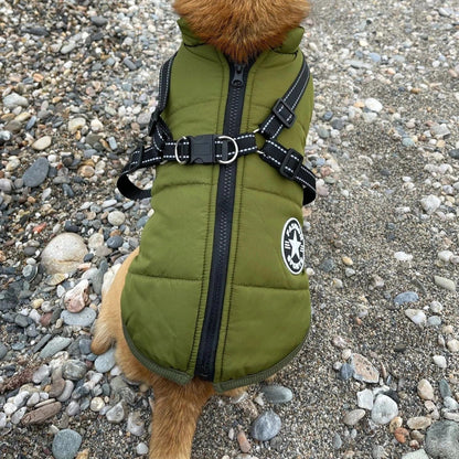 Abrigo aislante Rosela Puppy Puffer - para perros de todos los tamaños