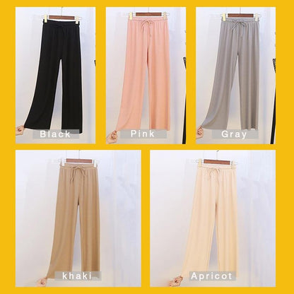 Silk Wide Leg Pants | 1+1 GRATIS