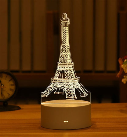 3D Kerst Illusie Lamp