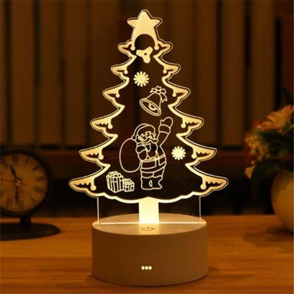 3D Kerst Illusie Lamp