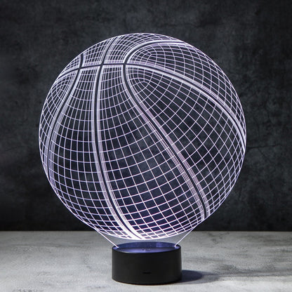 3D Basketbal Illusie Lamp | incl. 7 Kleuren Modus!