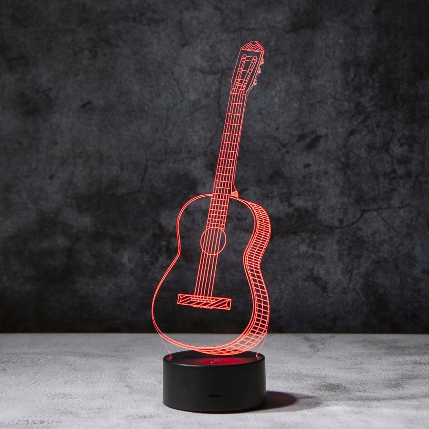 3D Gitaar Illusie Lamp | incl. 7 Kleuren Modus!