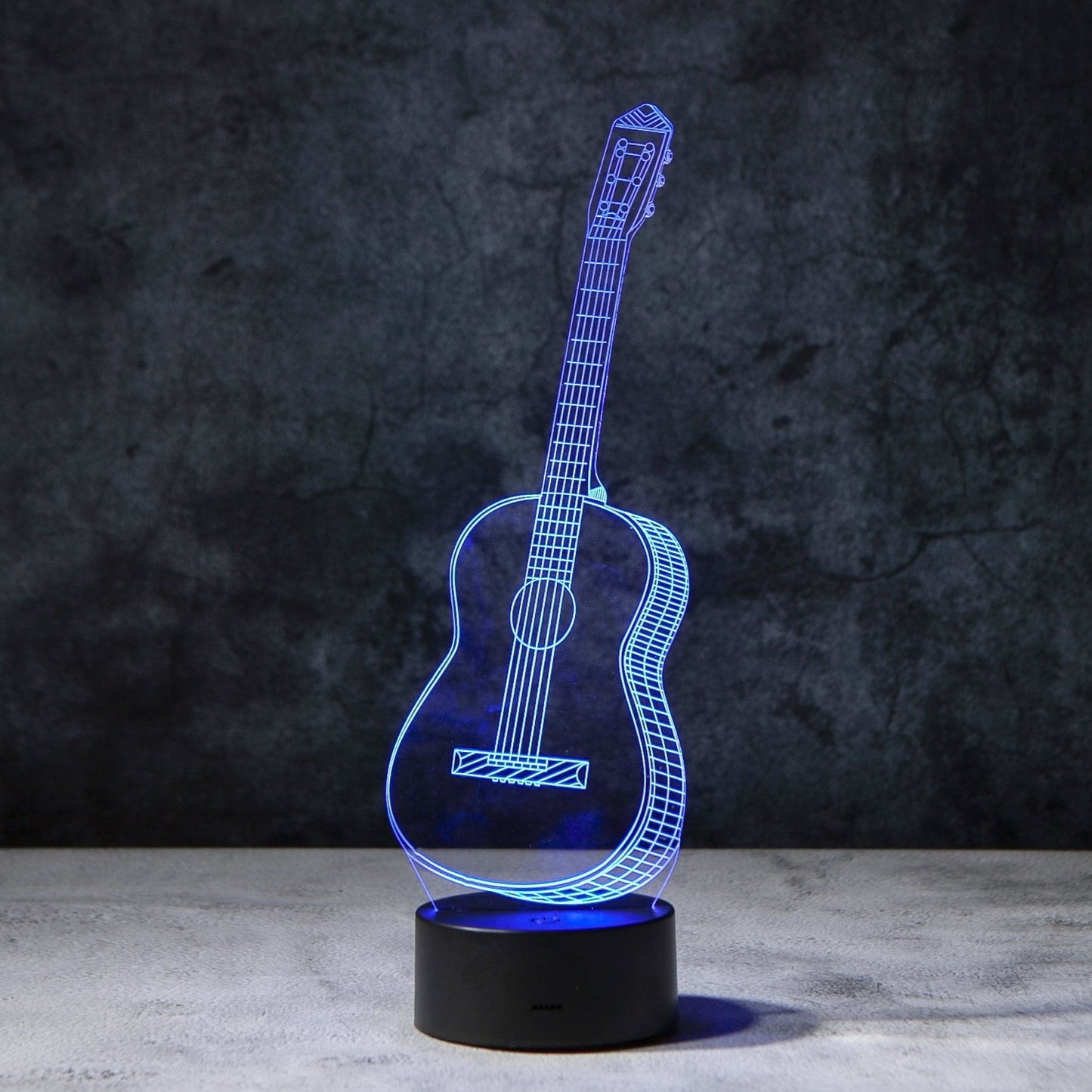 3D Gitaar Illusie Lamp | incl. 7 Kleuren Modus!
