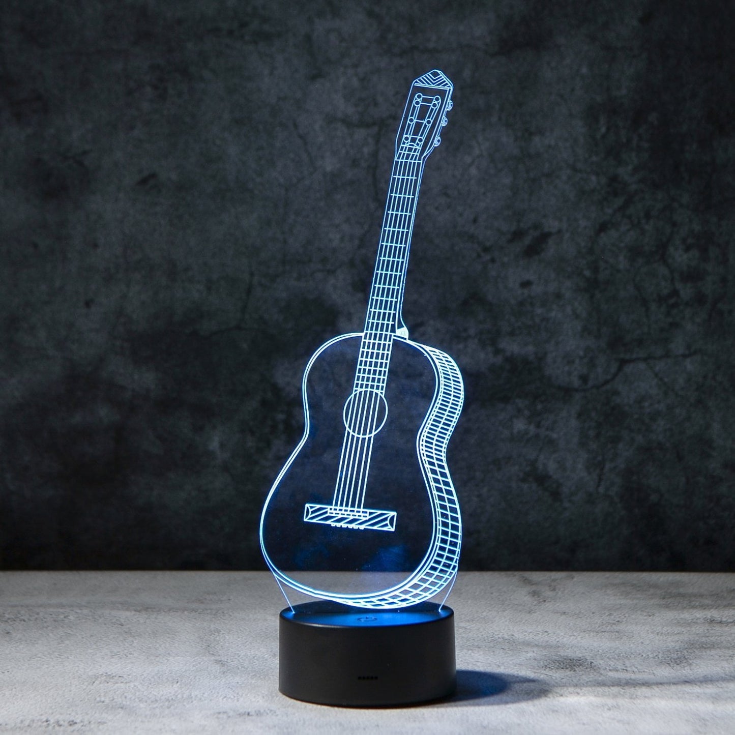 3D Gitaar Illusie Lamp | incl. 7 Kleuren Modus!