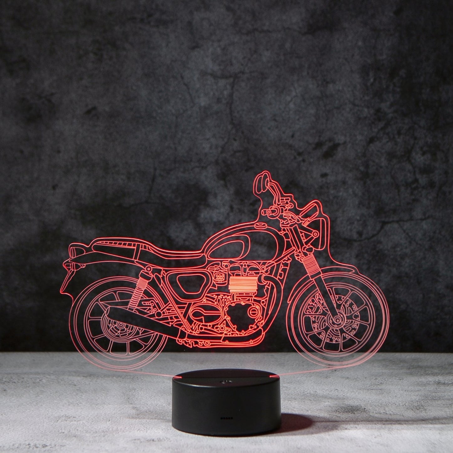 3D Motor Illusie Lamp | incl. 7 Kleuren Modus!