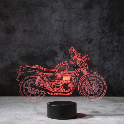 3D Motor Illusie Lamp | incl. 7 Kleuren Modus!