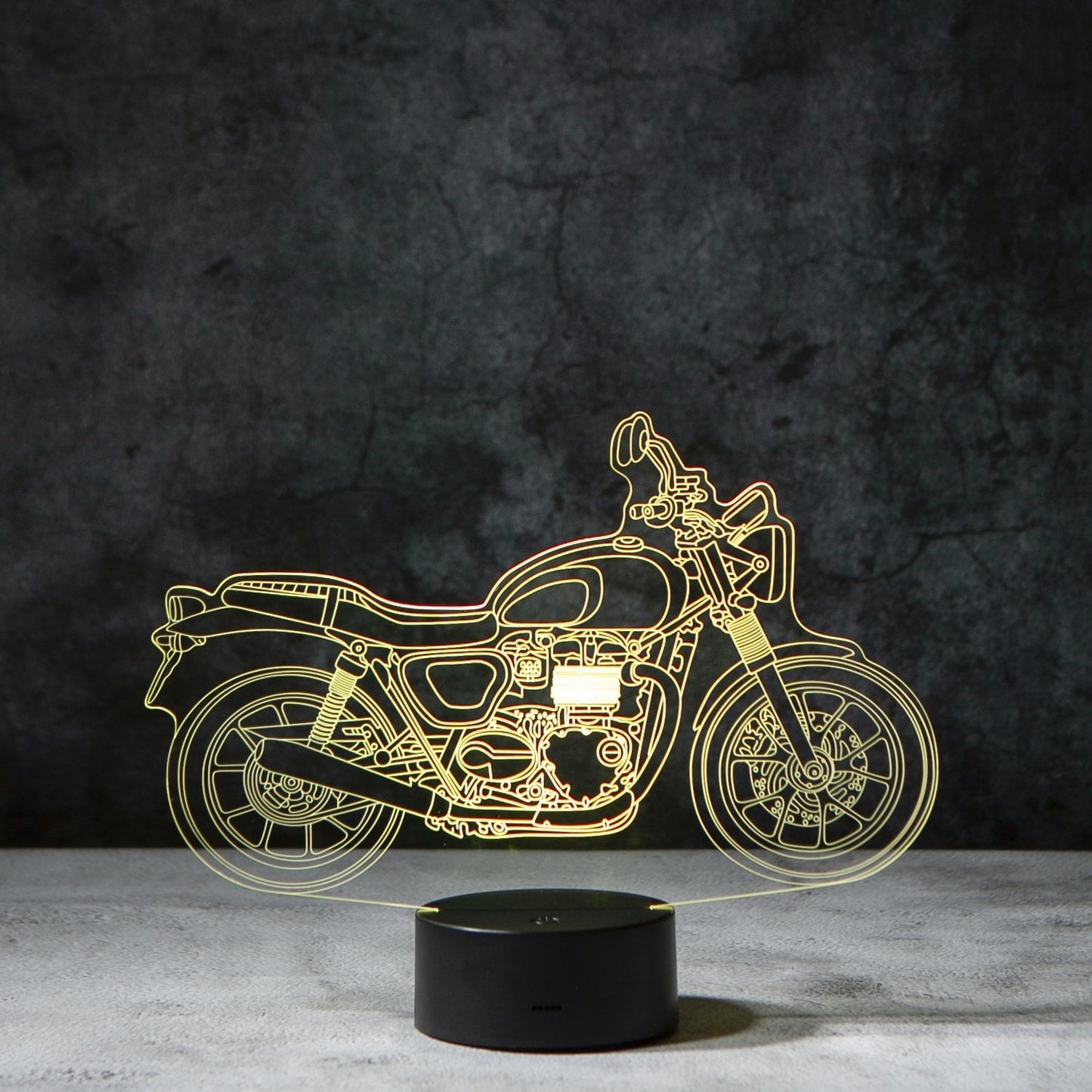 3D Motor Illusie Lamp | incl. 7 Kleuren Modus!