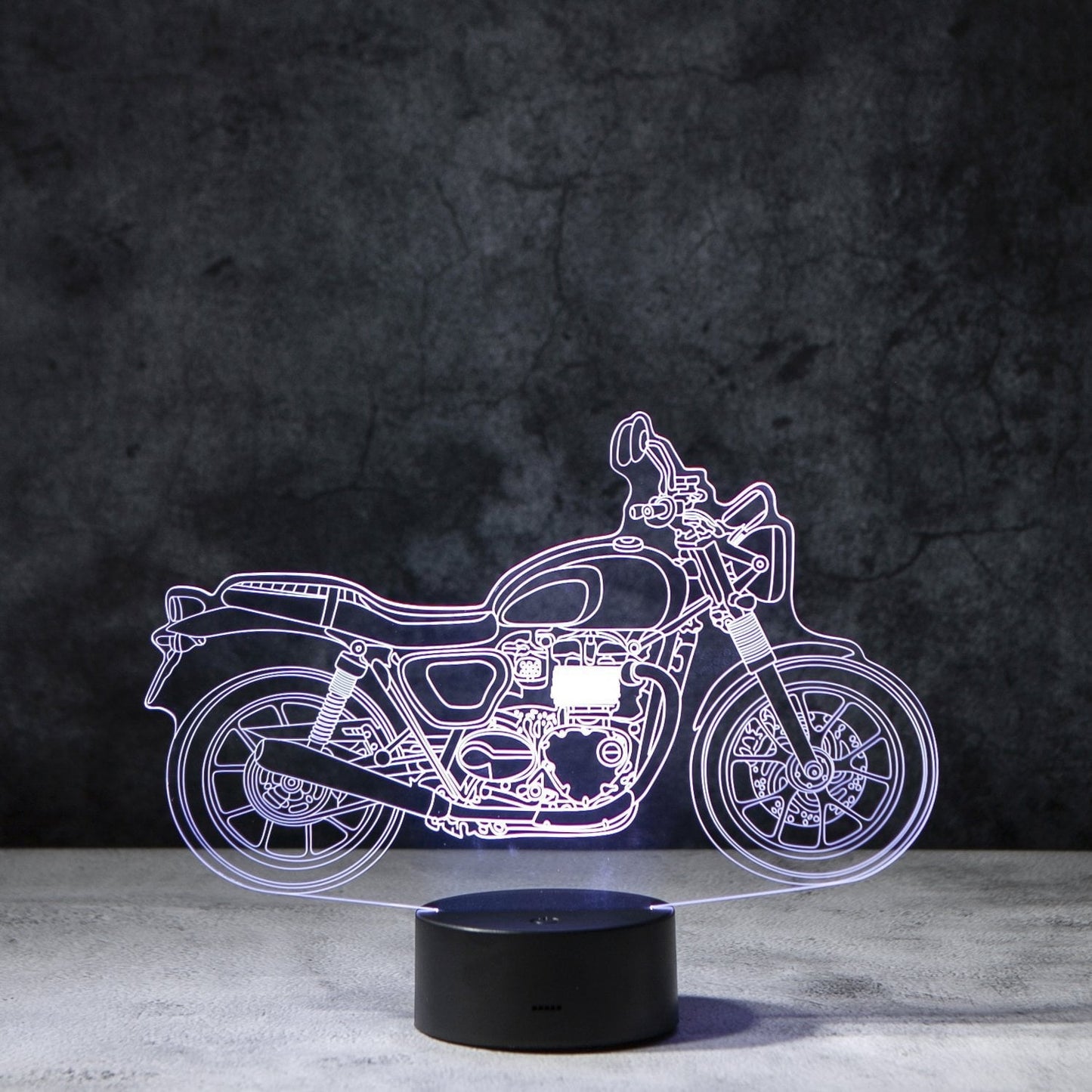 3D Motor Illusie Lamp | incl. 7 Kleuren Modus!