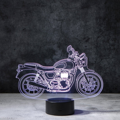 3D Motor Illusie Lamp | incl. 7 Kleuren Modus!